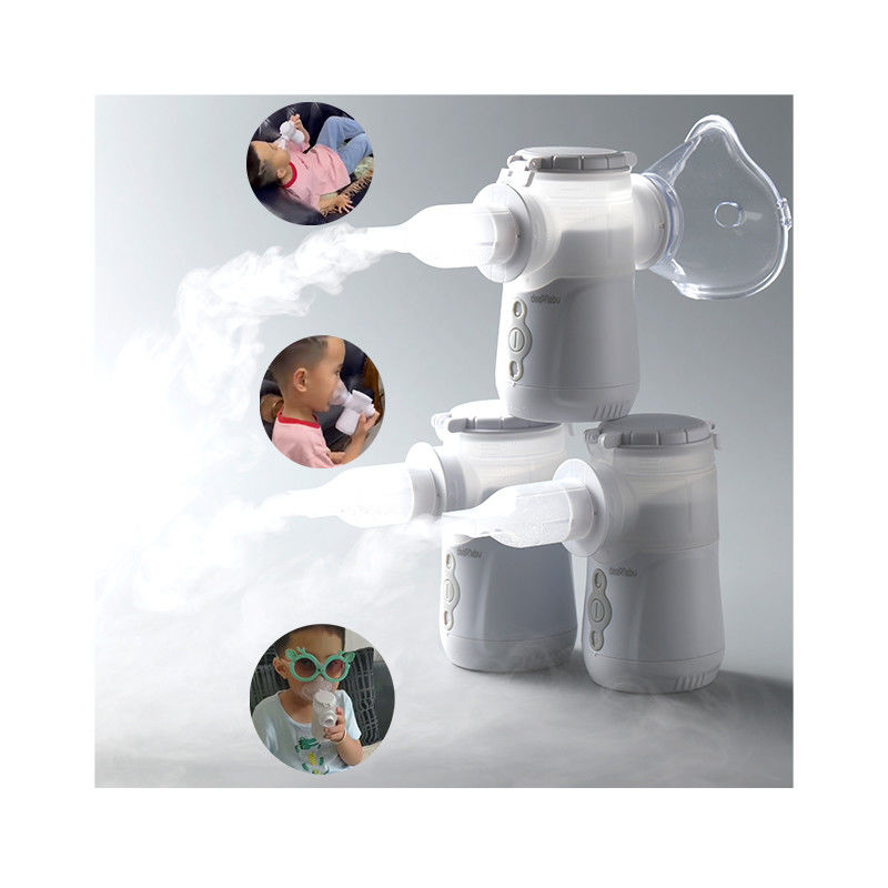 modos del canal de Mesh Nebulizer Portable Battery Dual de la tos de los 3μm para la tos