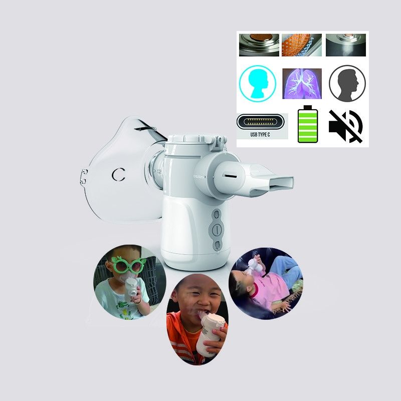 2.0 - inhalación portátil de la tos médica de la máquina de los 3.2μM At Home Nebulizer para los niños