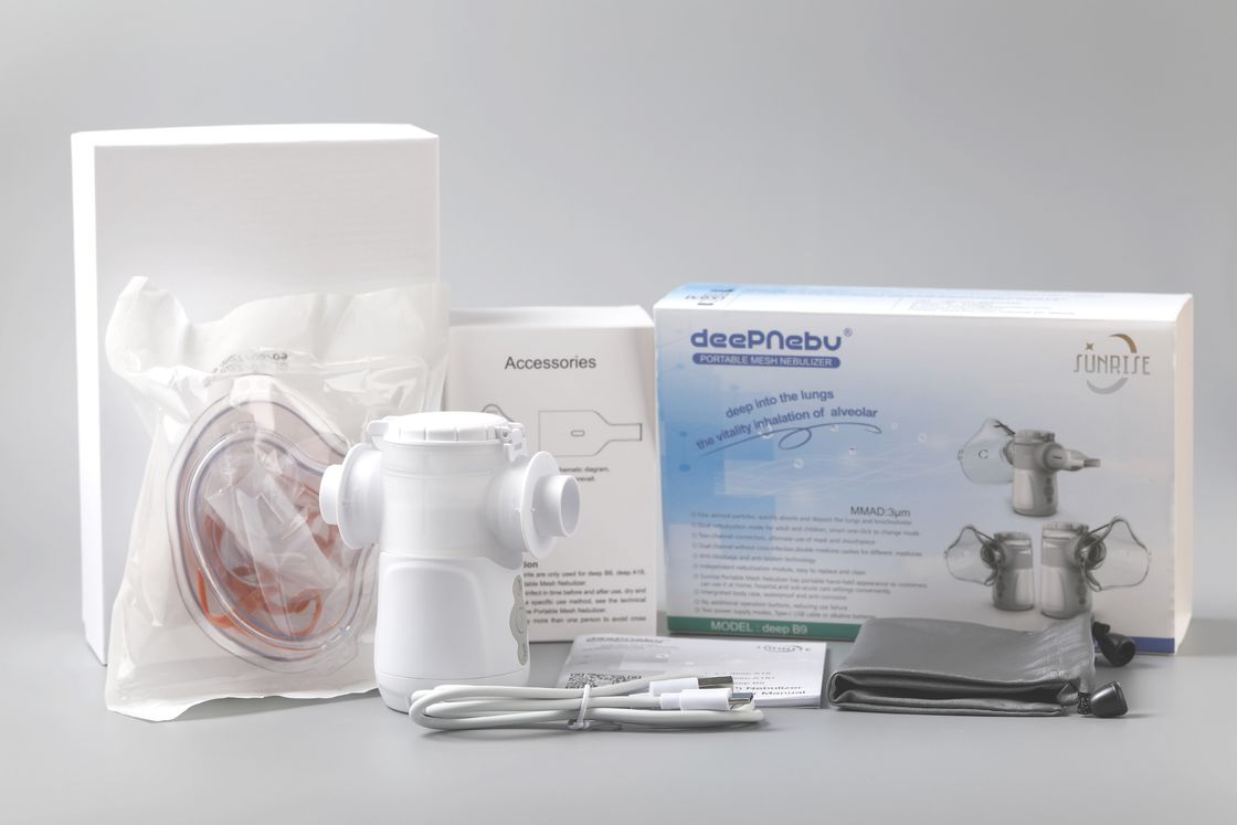 Bronquitis asmática de Mesh Nebulizer Machine Vibrating For del inhalador de MMAD los 3.12μm
