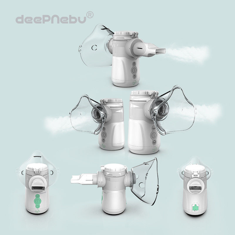 Nueva batería médica silenciosa mini respiración libre máscara de tos Copd nebulizador máquina de adultos niños cuidado de la salud inhalador malla nebulizador