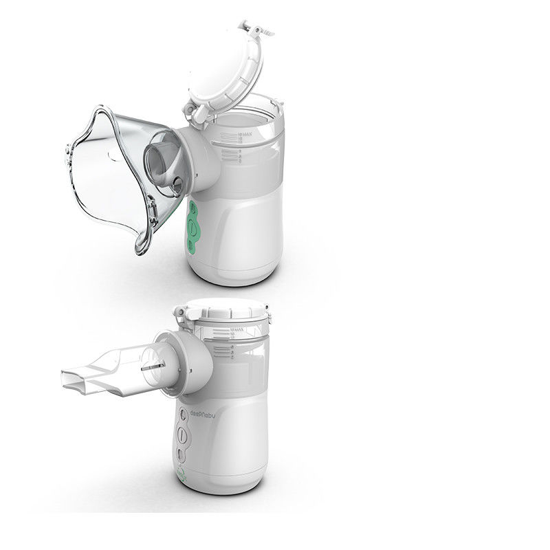 Mini Atomizador de drogas para la tos, nebulizador para la tos fría, máquina con batería extraíble, niños, adultos, hogar, nebulizador portátil de malla