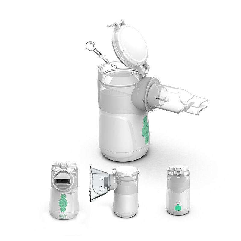 Mini Atomizador de drogas para la tos, nebulizador para la tos fría, máquina con batería extraíble, niños, adultos, hogar, nebulizador portátil de malla