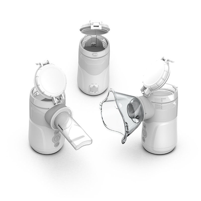 Mini Atomizador de drogas para la tos, nebulizador para la tos fría, máquina con batería extraíble, niños, adultos, hogar, nebulizador portátil de malla