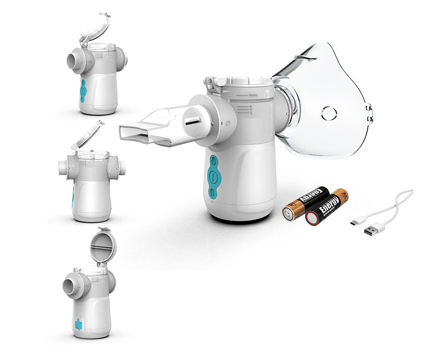 casa más caliente Silencio Nebulizer de niebla portátil Batería de la máquina asma inhalador malla Nebulizer para niños