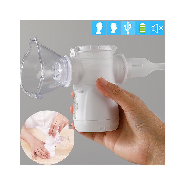 Tos fría Mesh Ultrasonic Handheld Nebulizer el 1.95μm - los 3.35μm 40dB para los niños