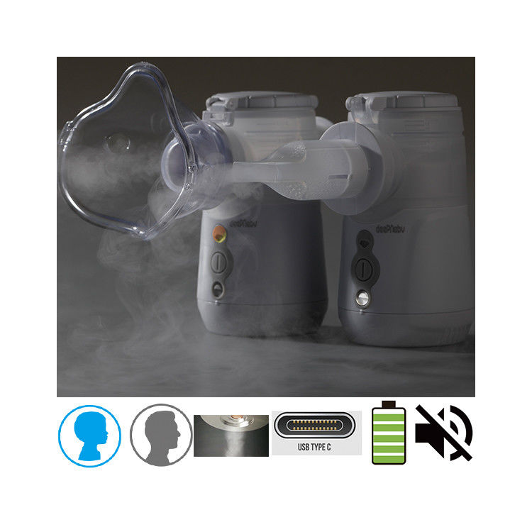 Vías respiratorias y ojos de Mesh Handheld Mesh Nebulizer For los 0.5-3μM 0.32ml/Min