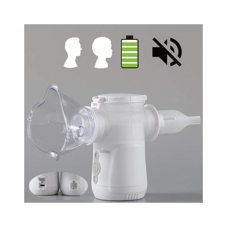 inhalador de la máquina del nebulizador del 1.6μm - de los 3.3μm para la tos IP23 ≥0.28ml/Min del asma
