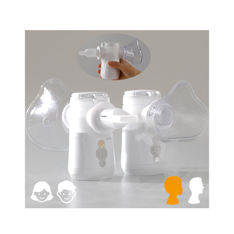 inhalador de la máquina del nebulizador del 1.6μm - de los 3.3μm para la tos IP23 ≥0.28ml/Min del asma