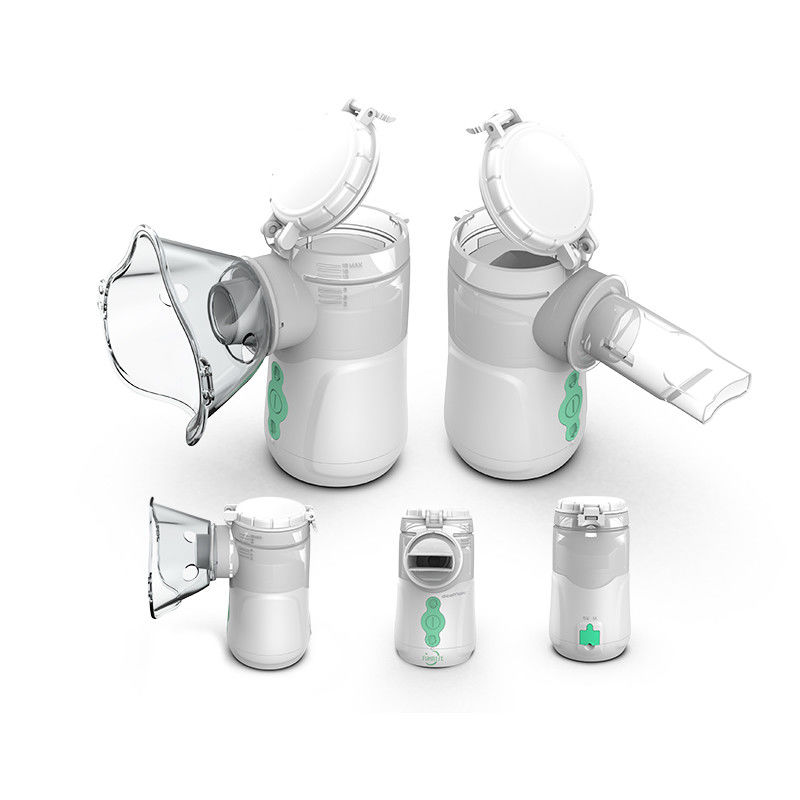 DC USB que respira el bronquio adulto los 3.35μM 0.4mL/Min de la tos de la máquina del nebulizador