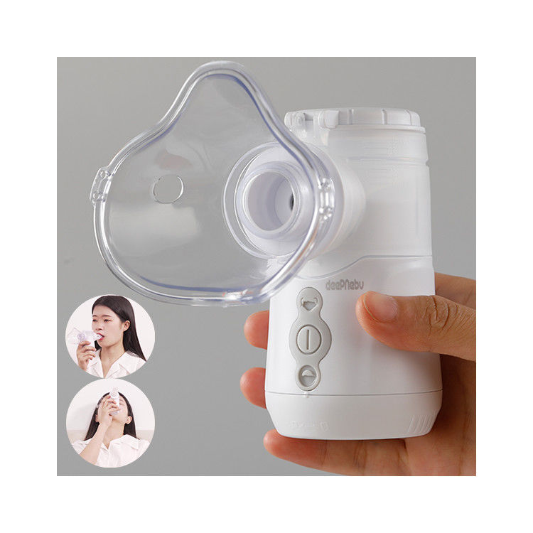 Cámara dual Mesh Nebulizer médico portátil los 3.03μM MMAD para los bronquiolos de COPD