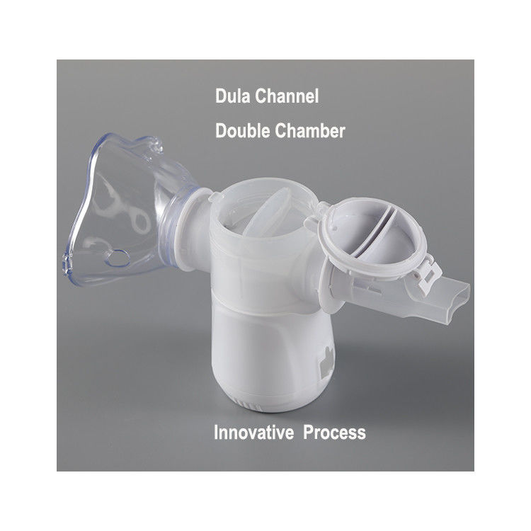 PC clínica los 3.06μm del ABS de Mesh Nebulizer For Asthma Cough IPX4 PP del médico del efecto