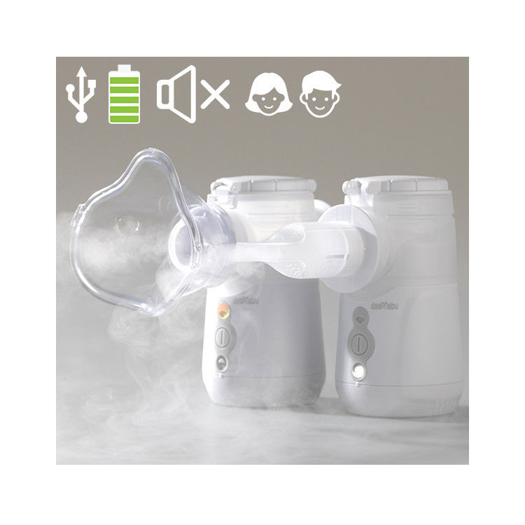 IP45 portátil Mesh Nebulizer Respiratory Tract médico 5V/3V usado en hospitales