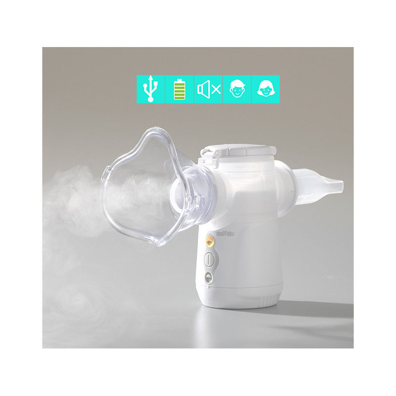 Nebulizador de respiración de la máquina los 3.14μm del tratamiento portátil del asma para el frío de los niños