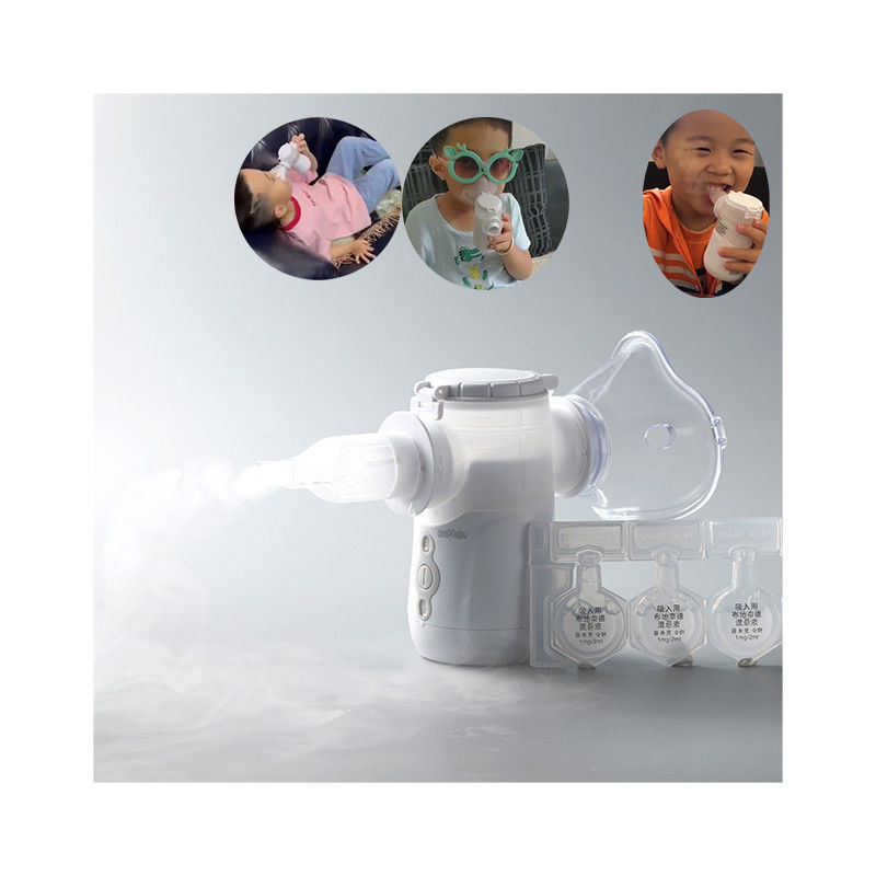 Mesh Nebulizer Machine los 2.7μm para las enfermedades de los alvéolos de los bronquiolos, el PDA, los niños y el uso en el hogar, IPX5