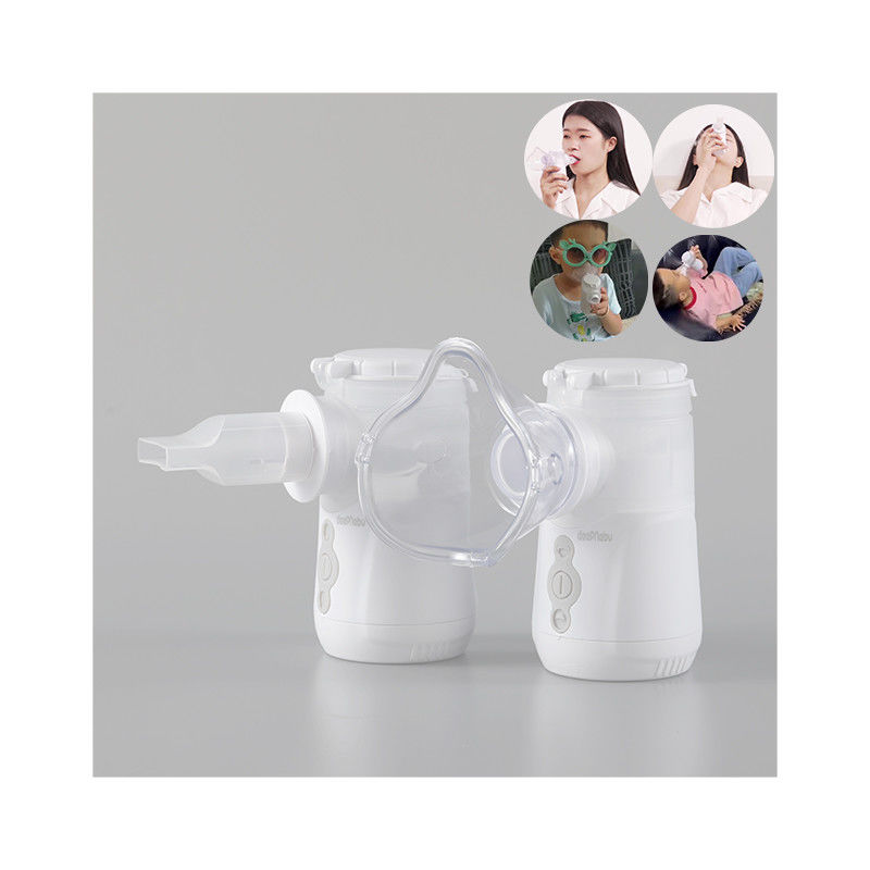 Vías respiratorias Mini Mesh Nebulizer Machine inhalador de la droga del aerosol de 2,5 - de los 3.6μm