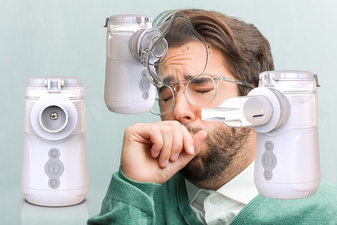 Nebulizador portátil con el nivel de ruidos de ≤40dB y el tamaño de partícula de ≤3.8μm