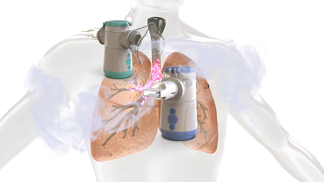 tipo-c acumulador alcalino de 5V USB para el depósito las partículas finas 3um de los pulmones