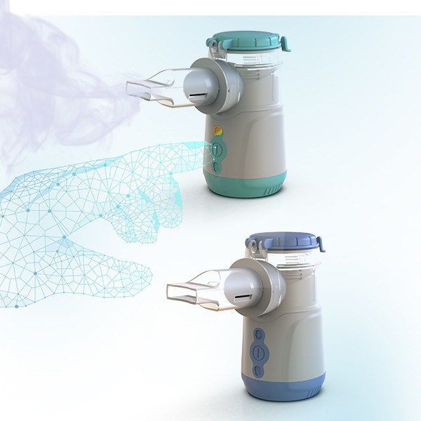 Nebulizador de inhalador portátil de 18 ml de capacidad MAX con conexión USB tipo-c
