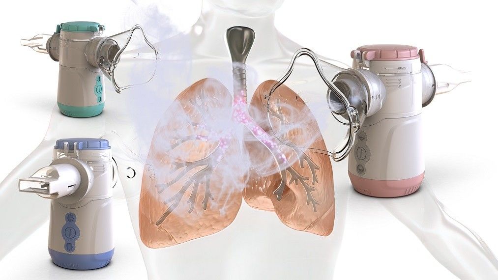 Tamaño de partículas 1,8-4,0 μm Máquina de inhalación de nebulizador Menos de 50 dB