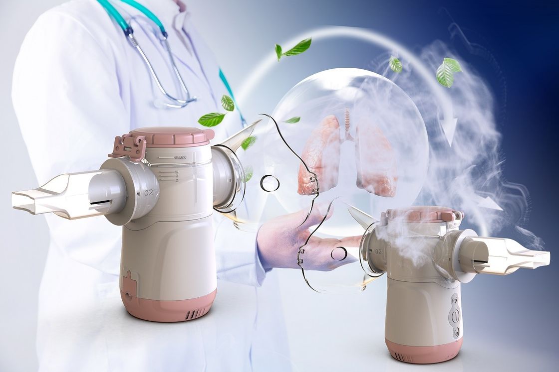 Recorte de precisión con nebulizador frío de grado médico ≤ 3,5 μM