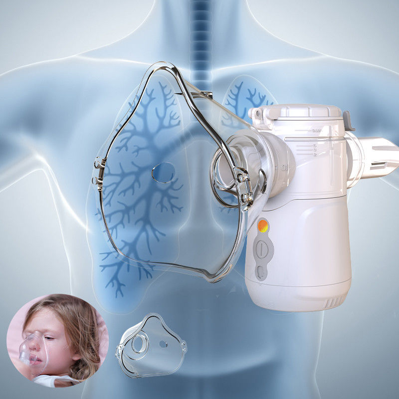 Máquina de nebulizador para niños de malla médica con baterías USB tipo c y alcalinas