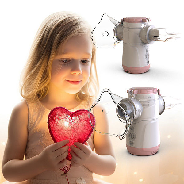 Inhalador portátil de potencia continua nebulizador para niños y adultos MMAD de 1.8 a 3.5 μm
