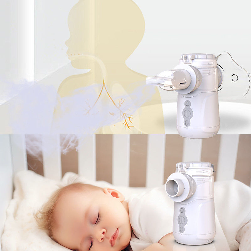 Nebulizador para niños de malla médica con tecnología anti rotura de cámara doble para sistemas respiratorios
